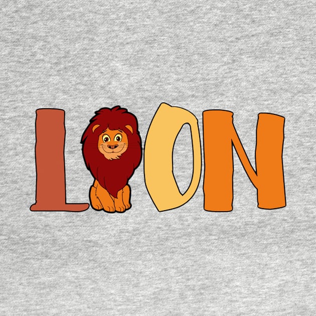 Cartoon Lion by ILYOart